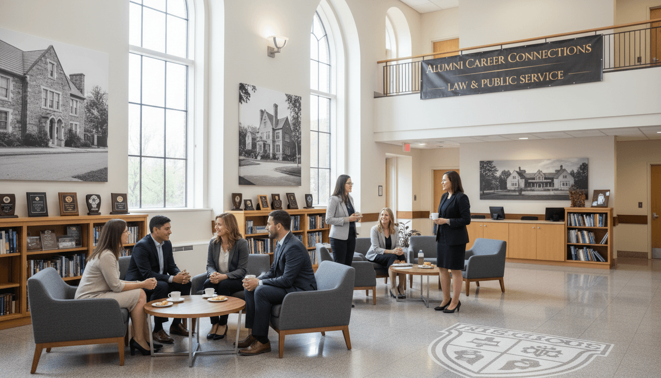 Alumni searching school directory website to reconnect with classmates from graduation year