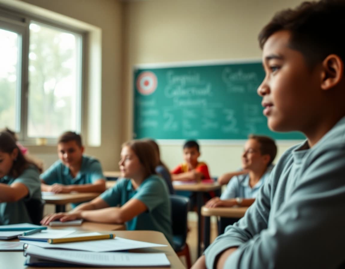 Charter school newsletter template showing enrollment deadline and school academic highlights