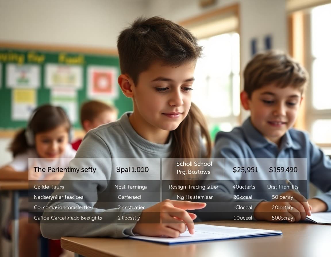 Comparison of classroom newsletter apps showing features and pricing for teachers