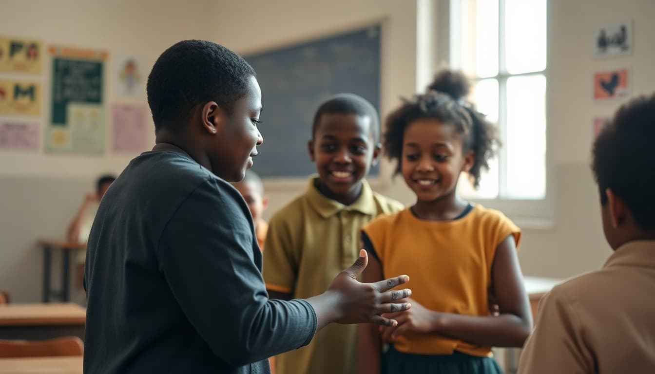 Faith community organization partnering with school for student support program and resource sharing