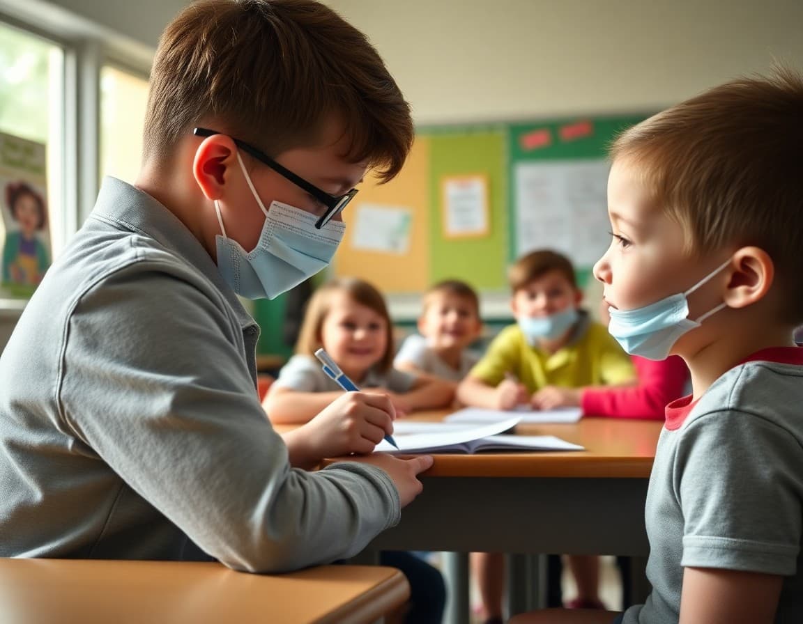 Elementary classroom activity related to school dental screening and oral health education with engaged students