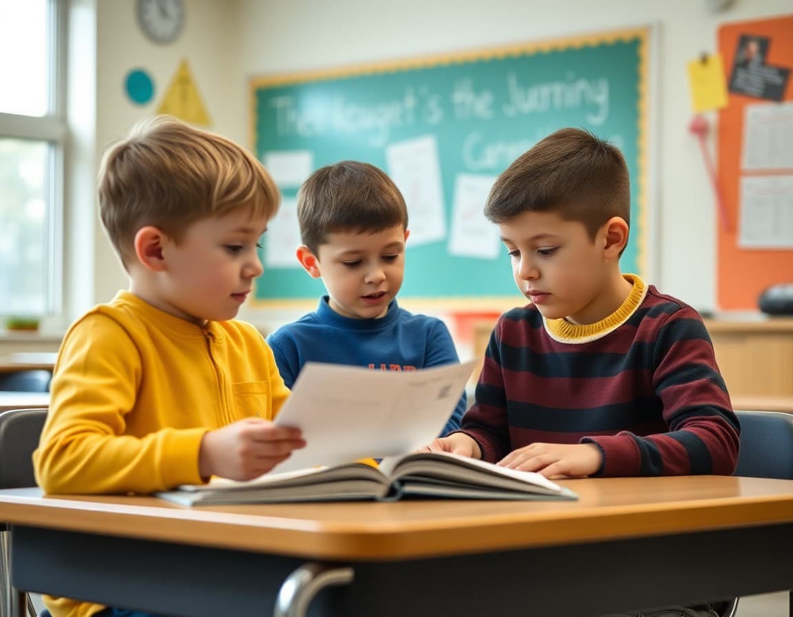 Elementary classroom activity related to DIBELS oral reading fluency assessment results with engaged students