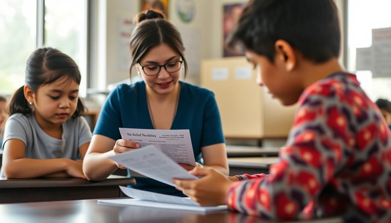 ELL teacher in Florida sending bilingual newsletter to multilingual school families