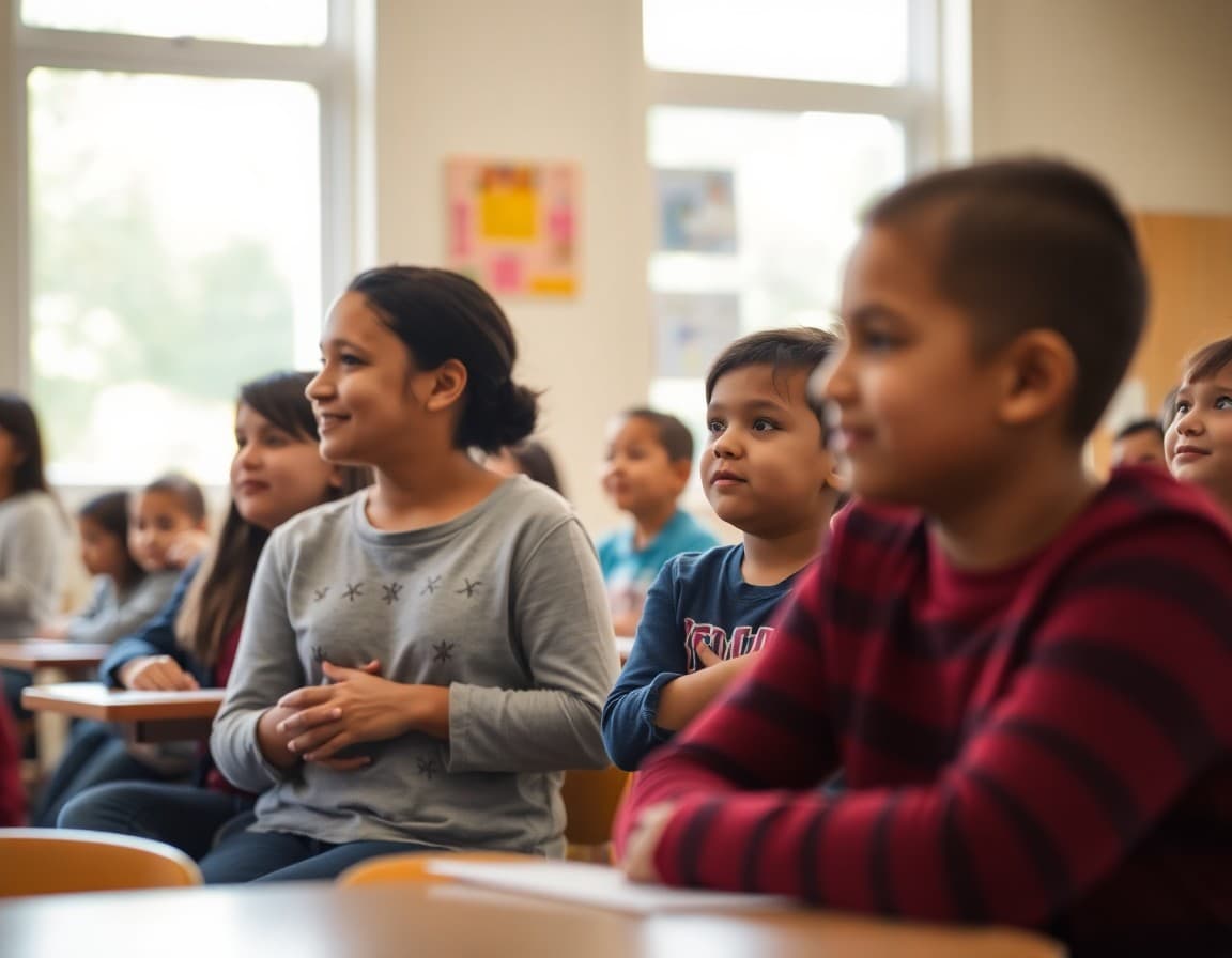 Missouri multilingual school community at family engagement event