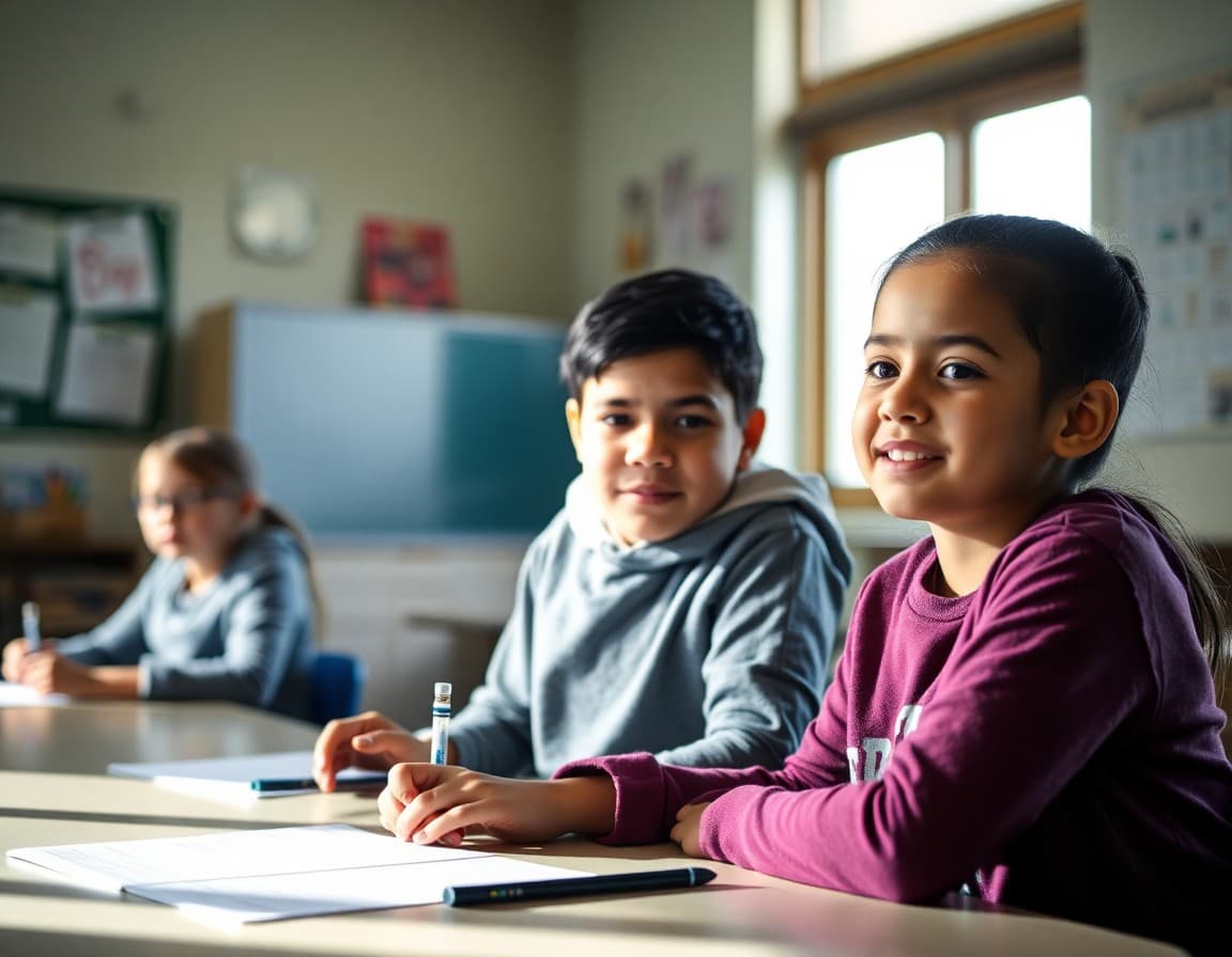 Bilingual ELL newsletter in English and Spanish for South Dakota school families