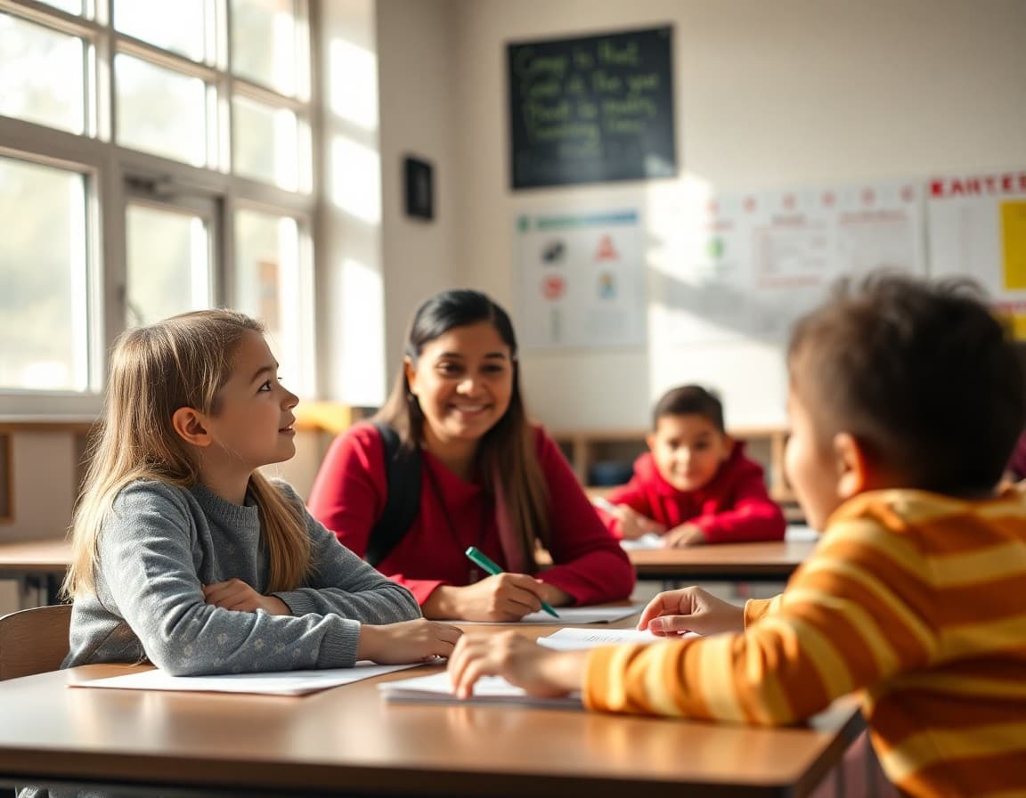 Bilingual ELL newsletter with English and Spanish columns for Tennessee school families