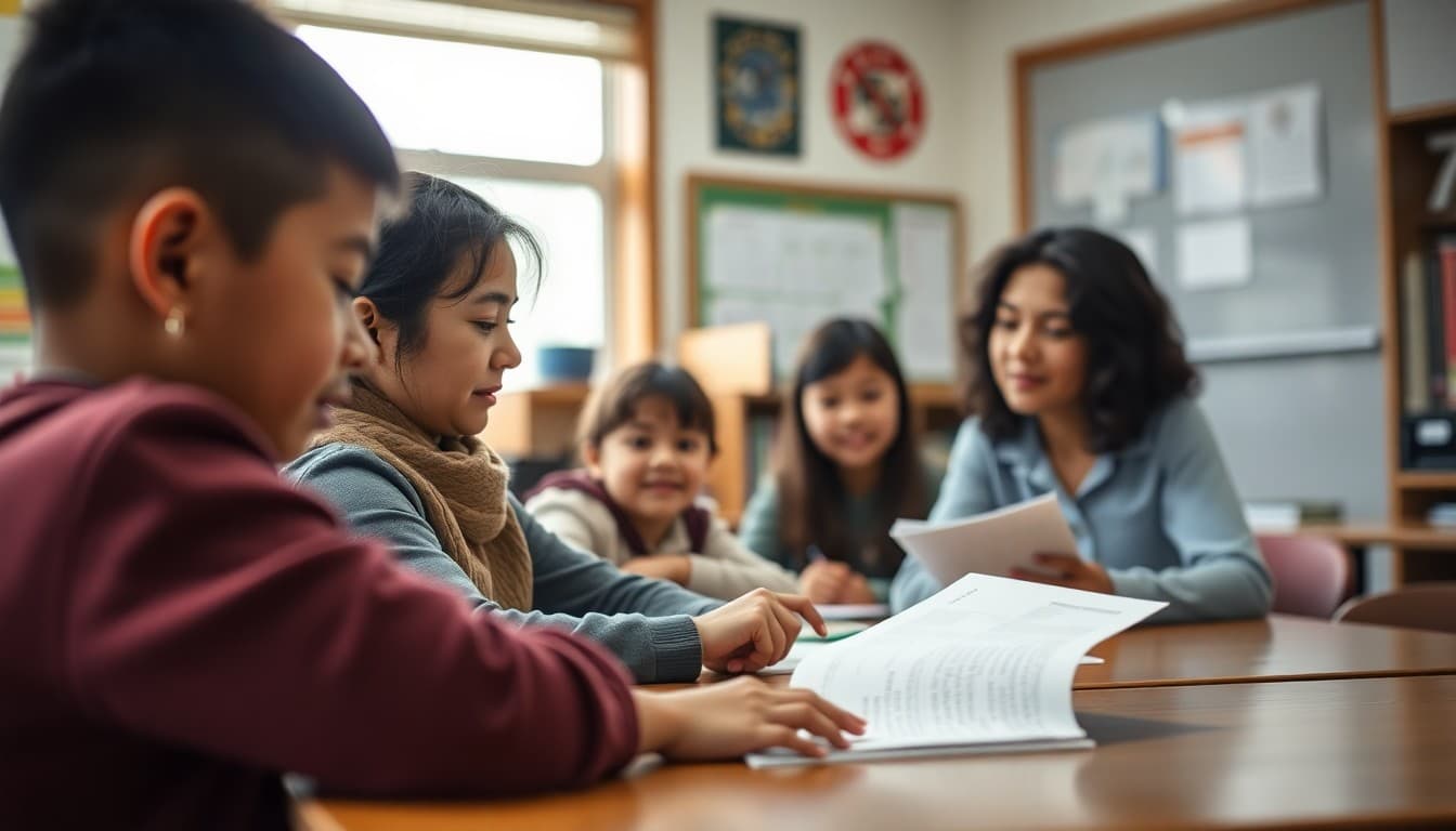 ELL teacher in Washington State sending a multilingual newsletter to diverse school families
