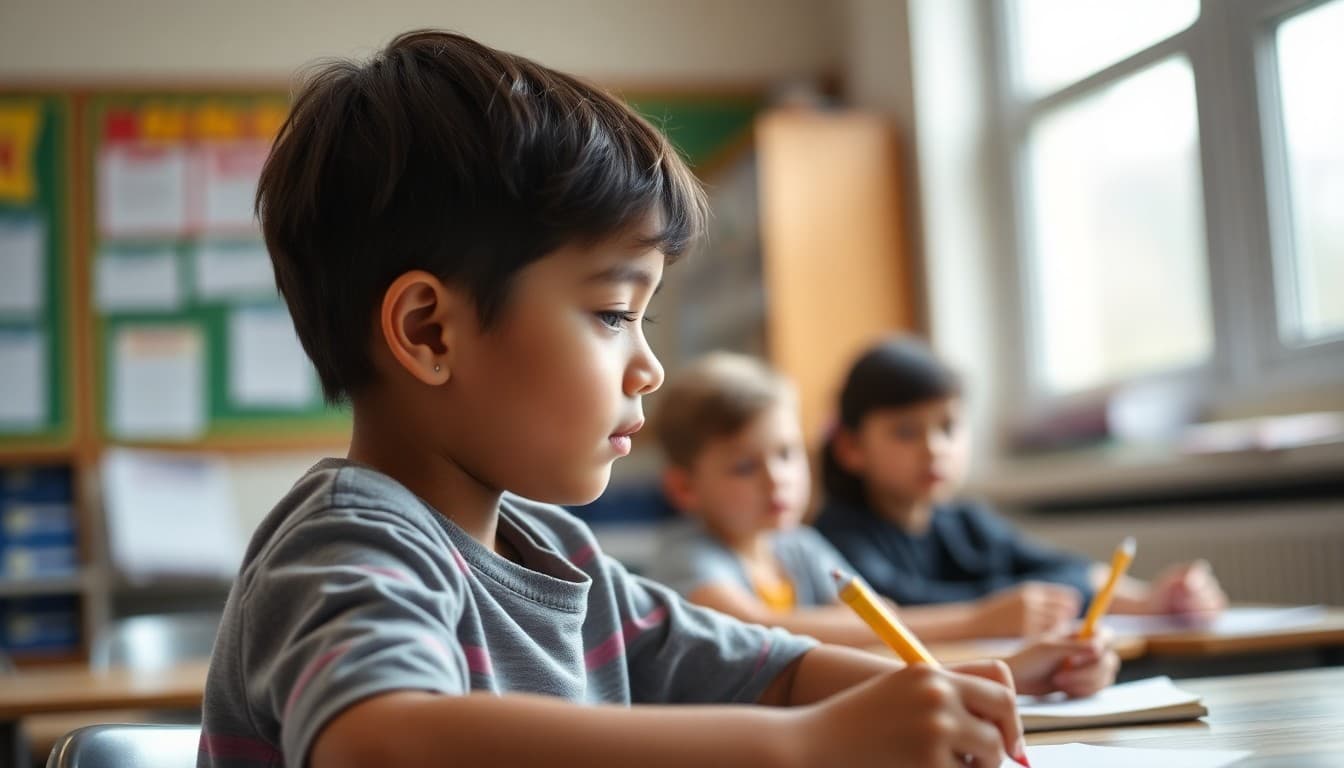 Twice-exceptional student receiving both gifted enrichment and learning support in school