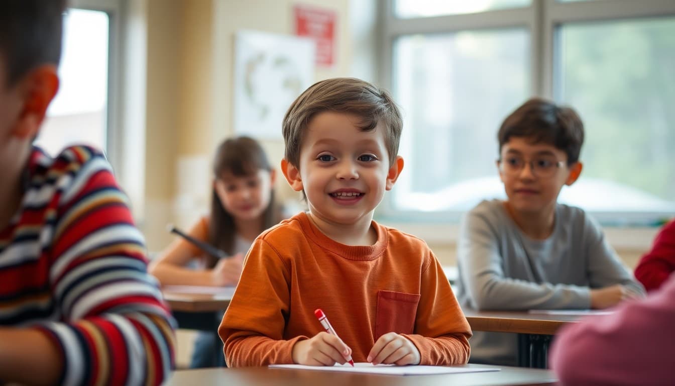 Homeschool student participating in an extracurricular activity outside the home with peers