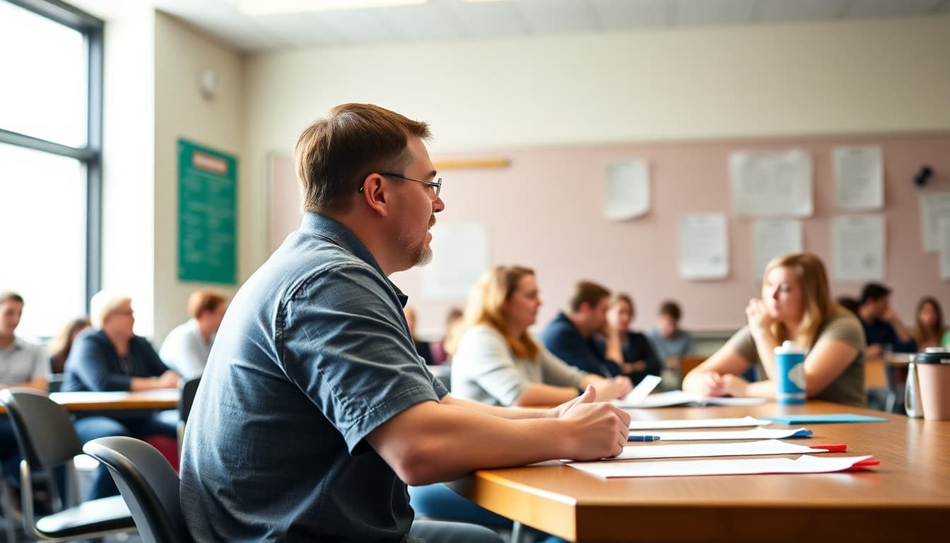 School board voting on new school construction proposal at public community meeting