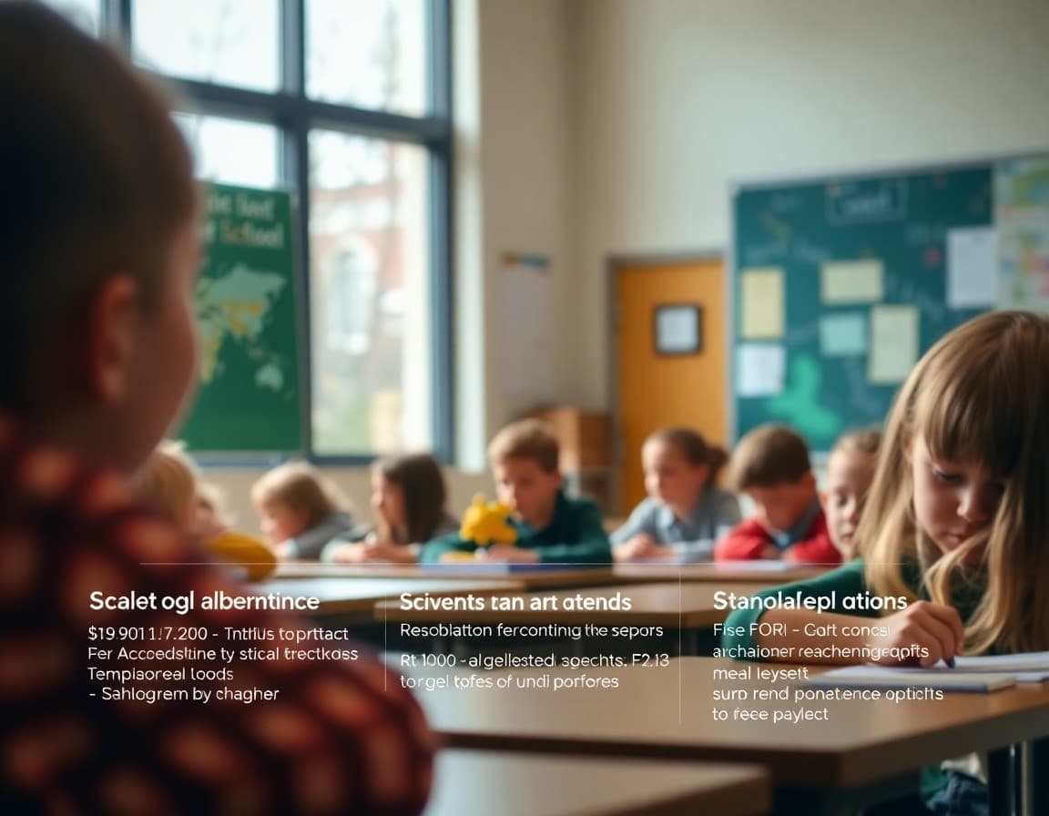 October school safety newsletter template with sections for events and protocols