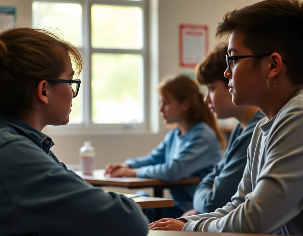School newsletter template addressing vaping policy, health risks, and family guidance