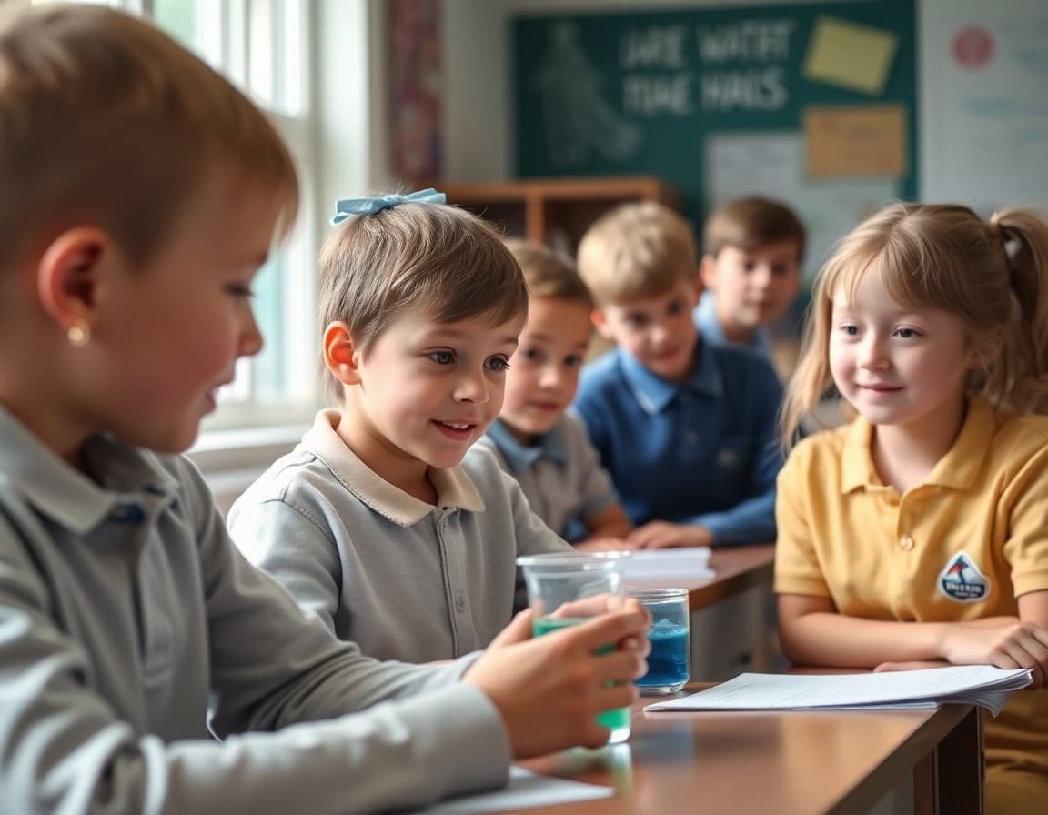 School newsletter template for water quality testing results communication