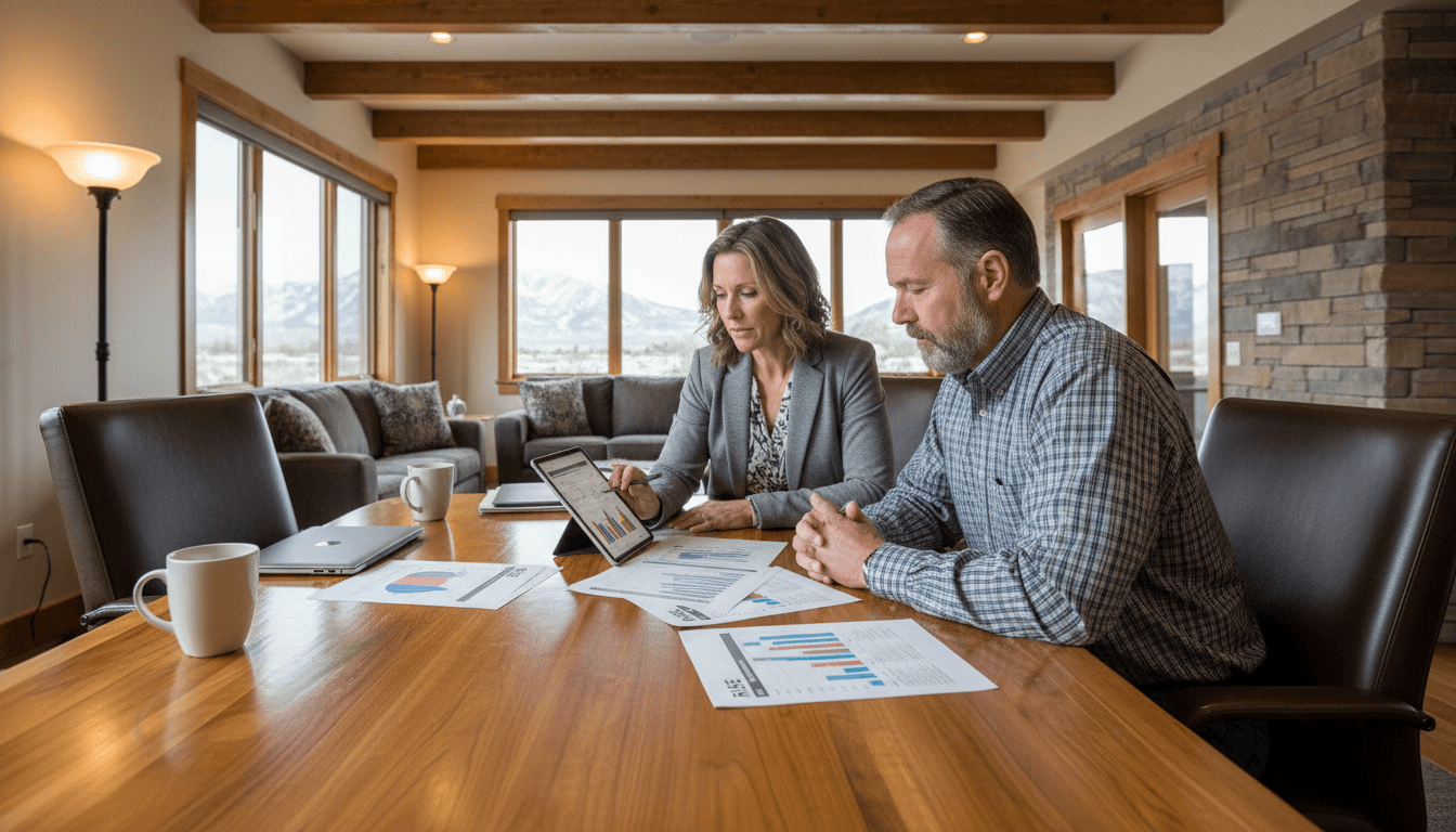 Utah elementary teachers reviewing RISE score reports at a meeting table