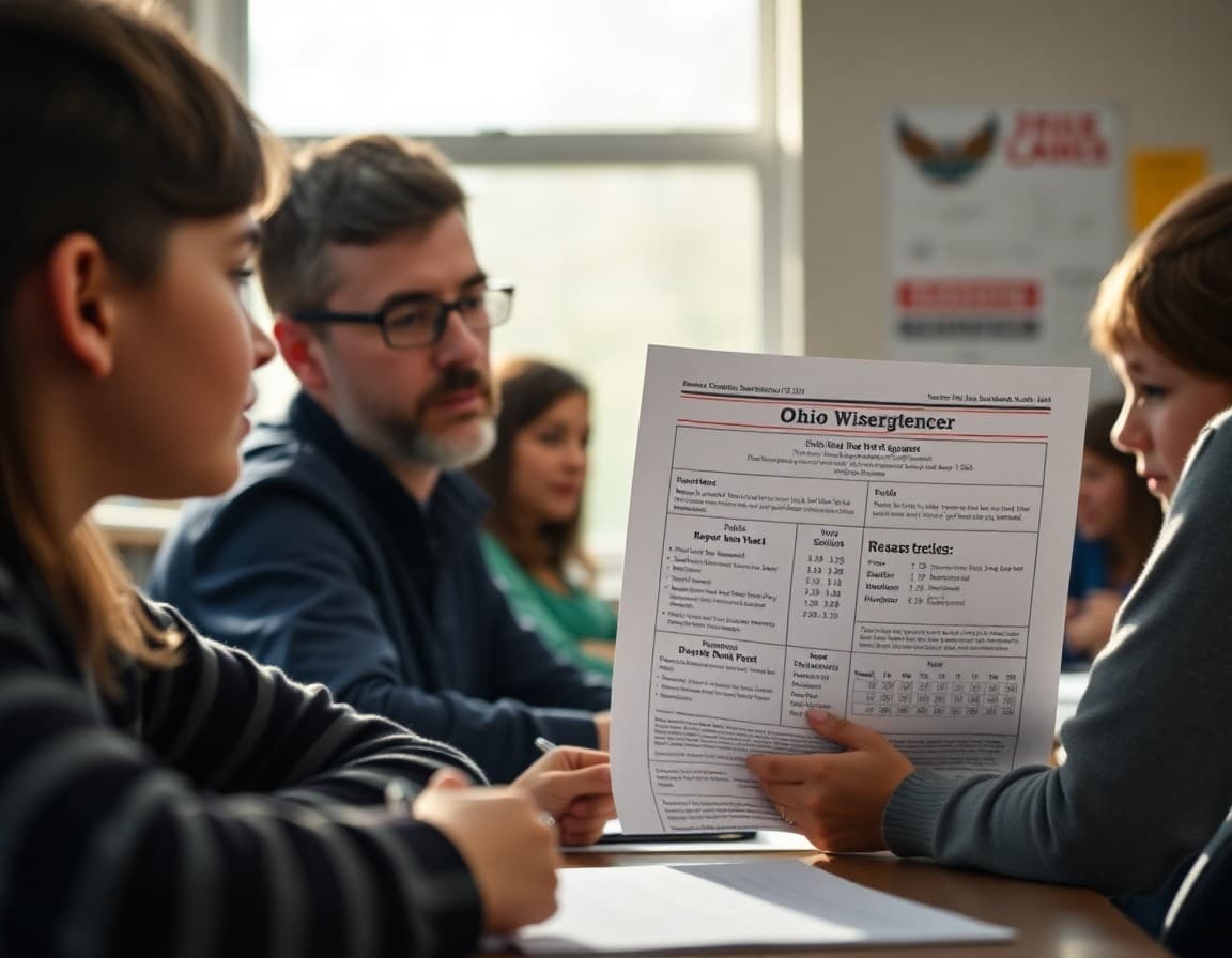 Ohio superintendent newsletter with district report card data and school news