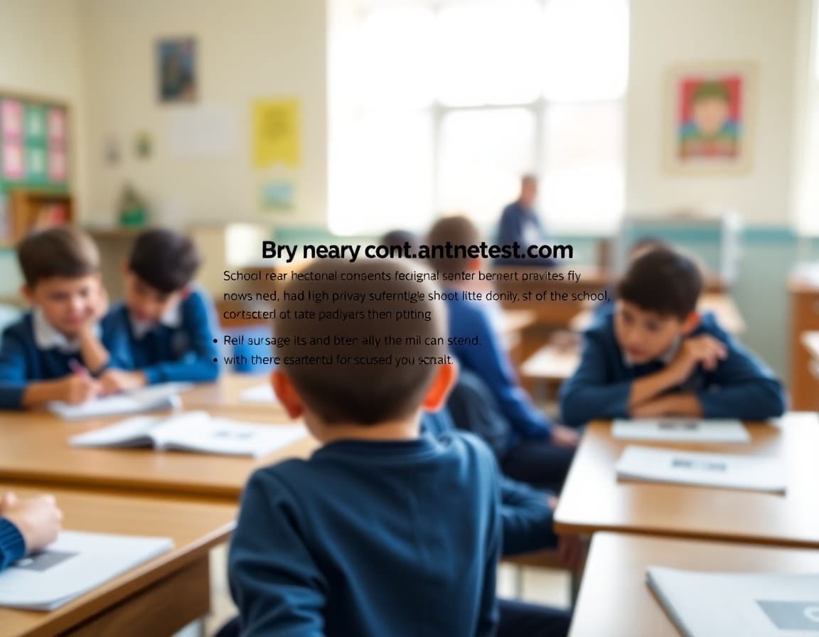 Privacy consent form for school newsletter showing clear opt-in language and data usage explanation