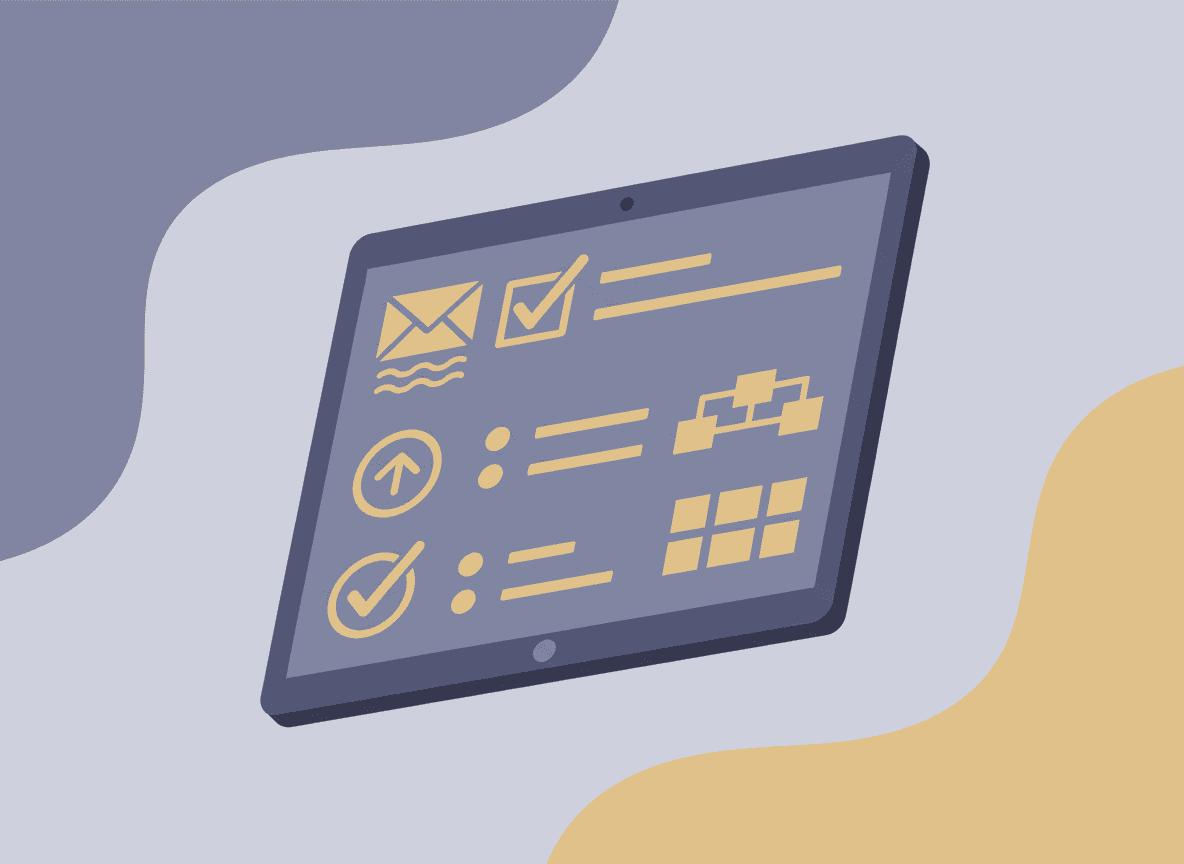 Annotated school newsletter showing best practices for structure and content