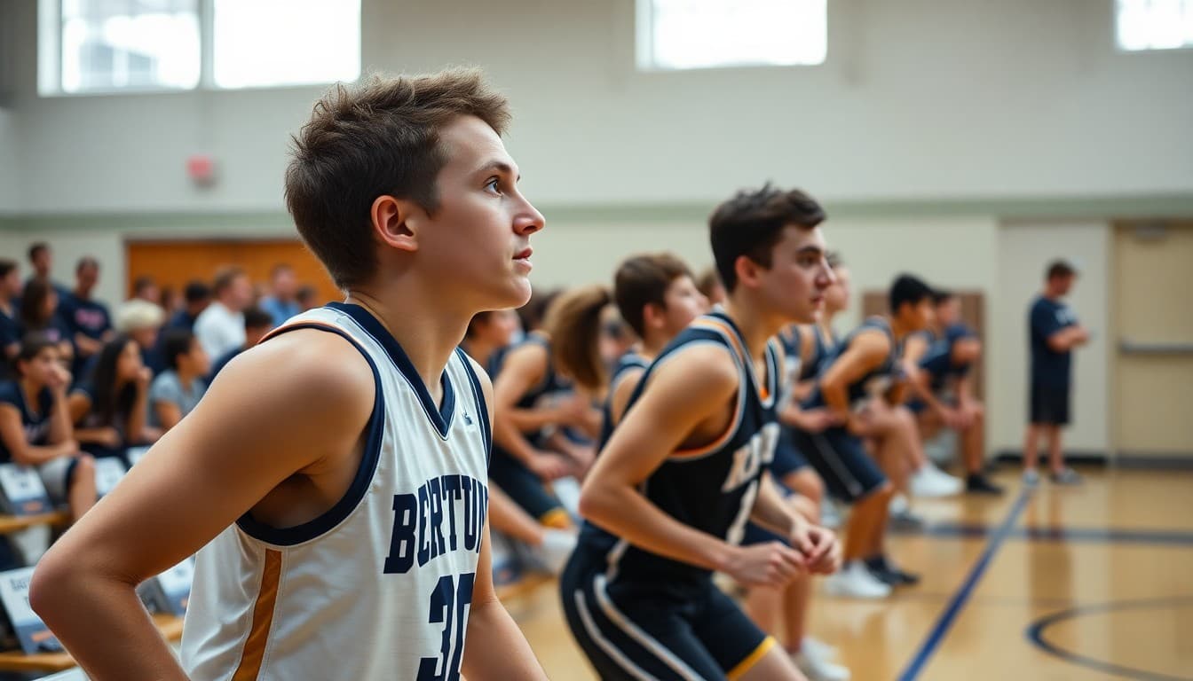Kentucky high school athletes competing at a regional sports championship event