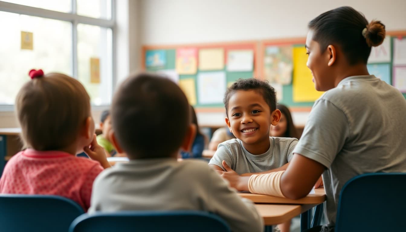 Bilingual program hosting parent information night for diverse school families