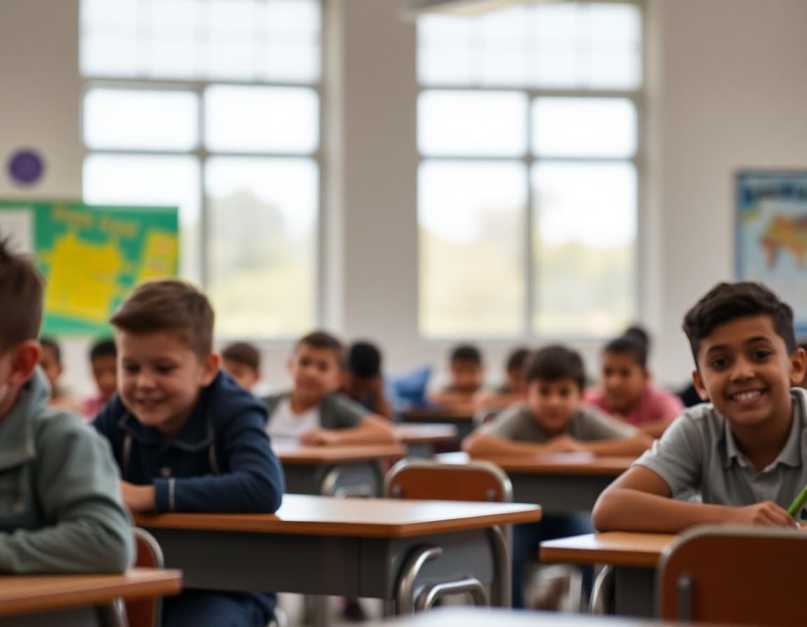 Charter school newsletter template showing enrollment deadline and school mission highlights