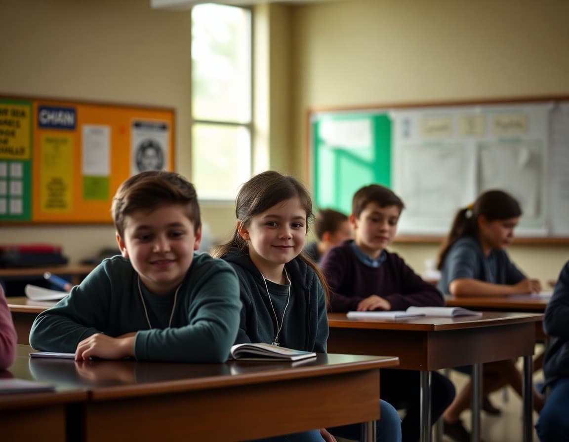 Maine charter school newsletter with enrollment information and academic program highlight section