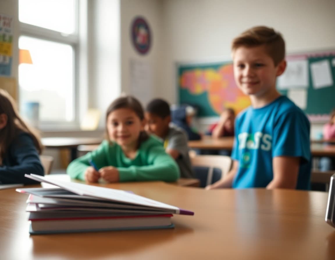 Missouri charter school newsletter with MAP results section and enrollment deadline highlighted