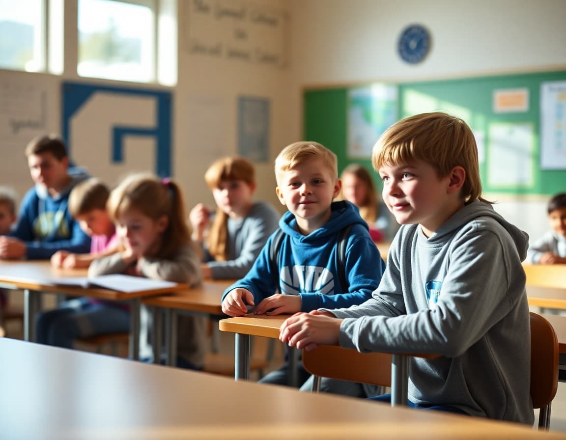 Montana charter school newsletter with enrollment information and school program highlight section