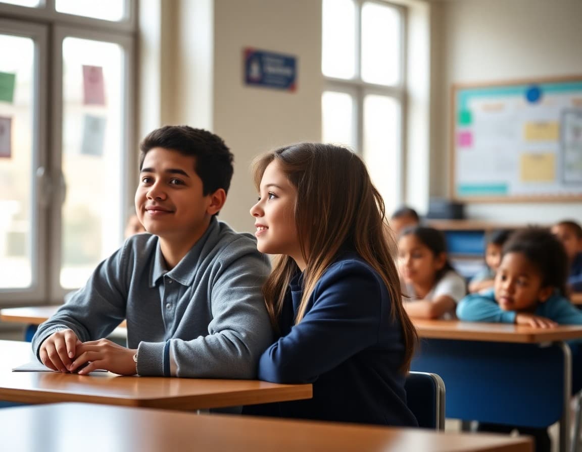 Charter school newsletter template showing enrollment deadline and academic highlights section