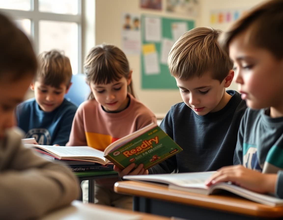 Colorado literacy newsletter with reading progress section and Colorado reading program resource links