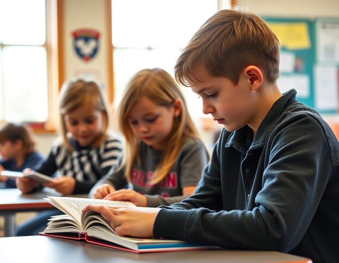 North Dakota literacy newsletter with reading tips and North Dakota State Library digital resource section