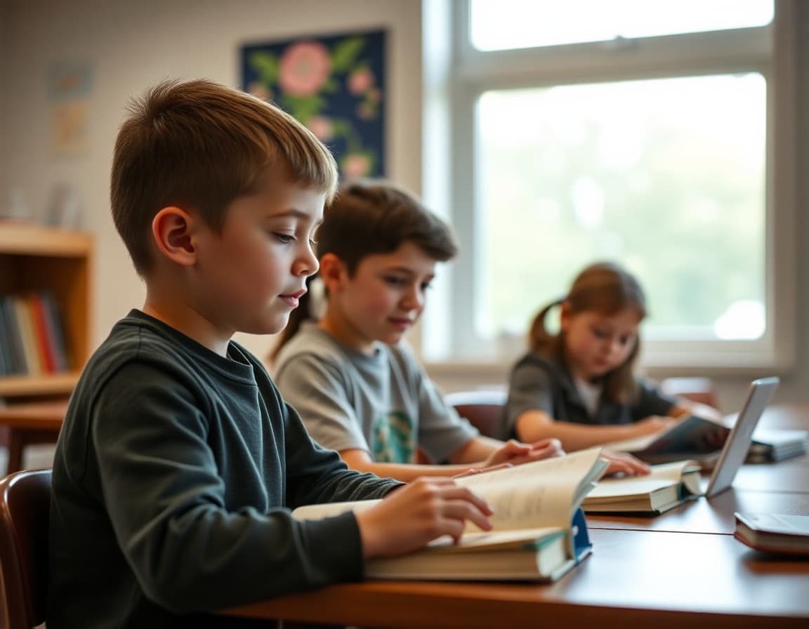Ohio literacy newsletter with Ohio Reading Guarantee section and Ohio State Library resource links
