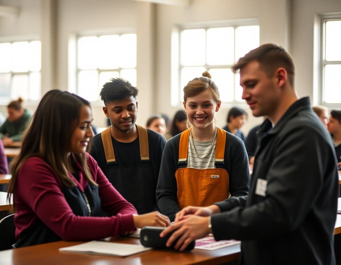 Vocational and career pathways newsletter with trade program options and apprenticeship information