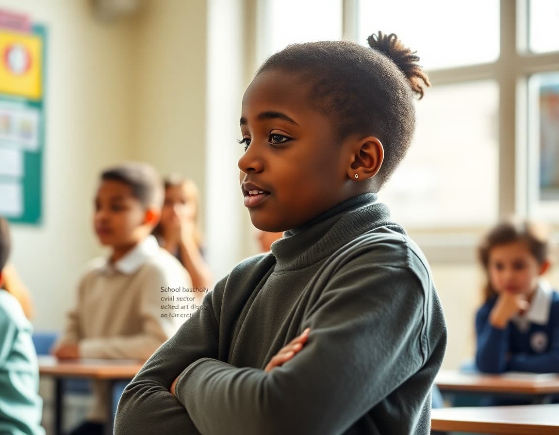 MLK Day school newsletter with civil rights learning section and service activity ideas