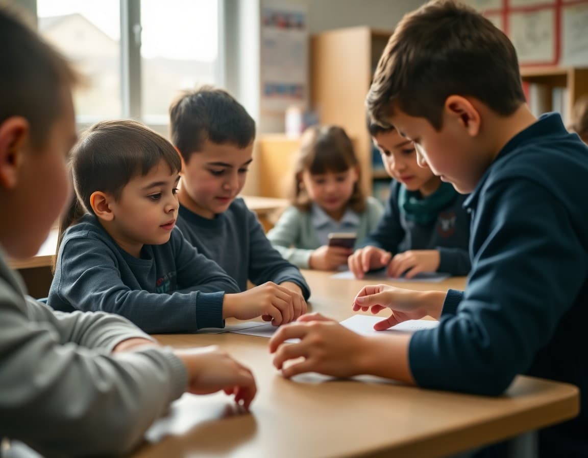 Elementary classroom activity related to area and perimeter measurement instruction with engaged students