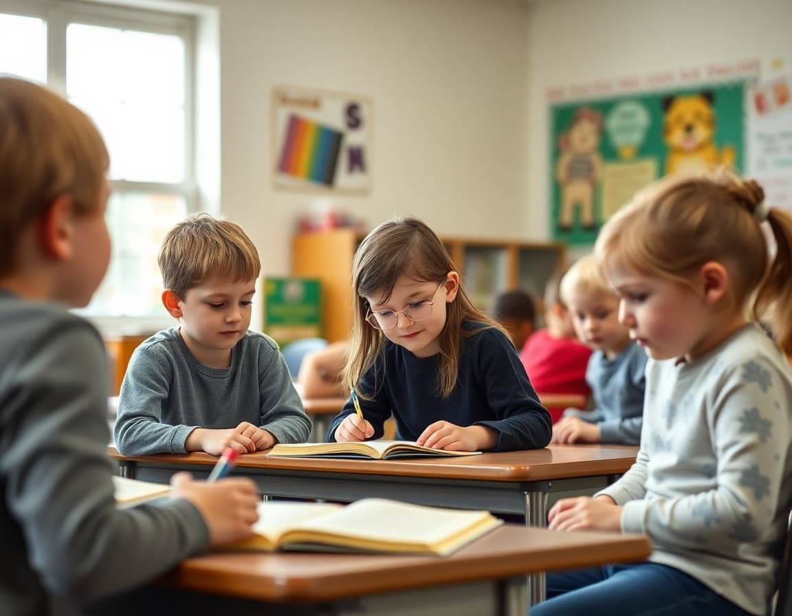 Elementary classroom activity related to library research and information literacy skills with engaged students