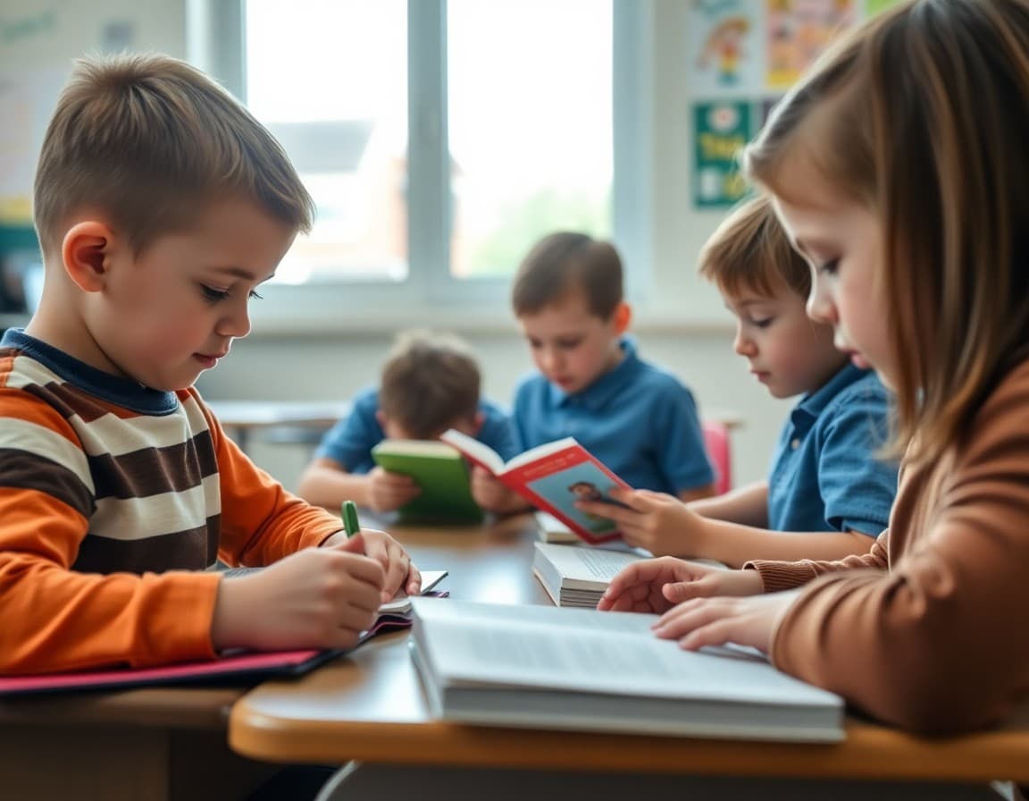 Elementary classroom activity related to building reading stamina and independent reading endurance with engaged students