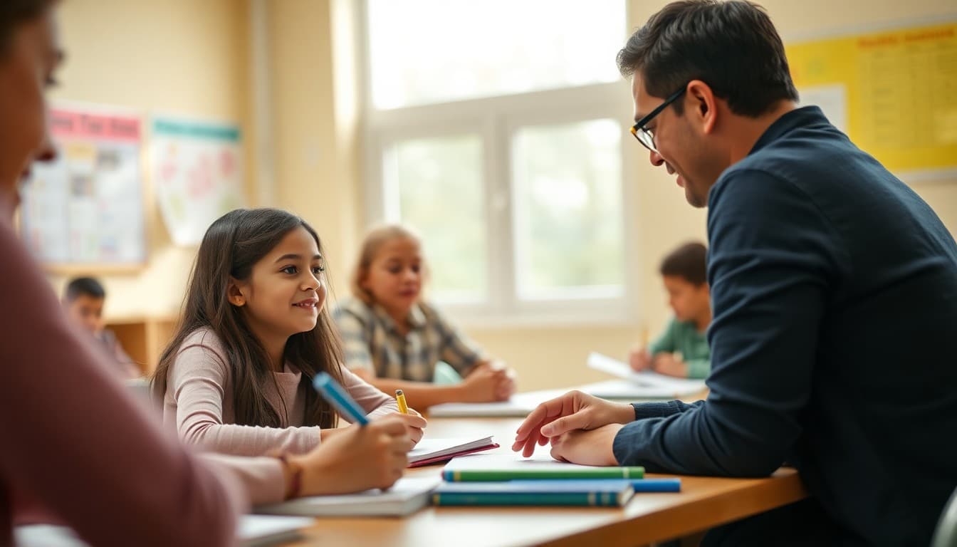 ELL parent workshop invitation newsletter for non-English speaking families learning together