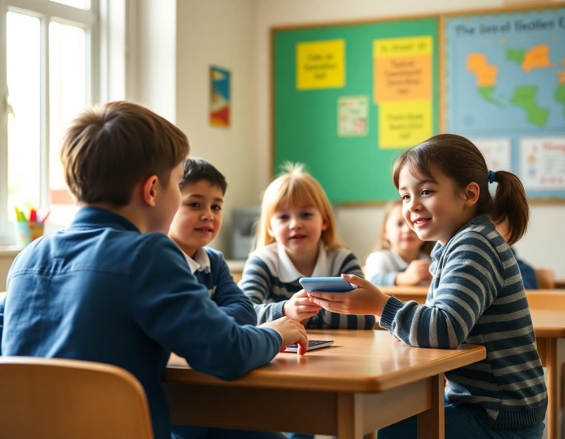 Newsletter section introducing TalkingPoints app for multilingual family communication