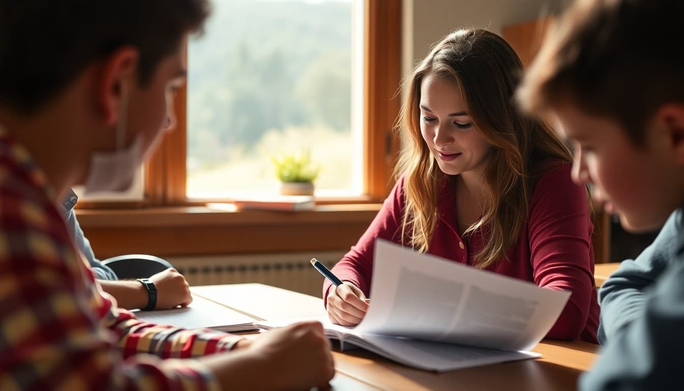 American school teacher abroad writing a newsletter for international expat families