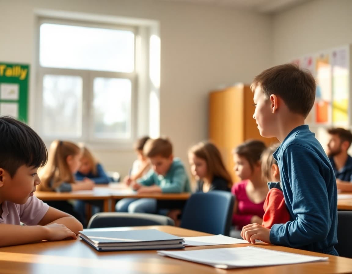 School newsletter template communicating power outage recovery plan and schedule updates to parents