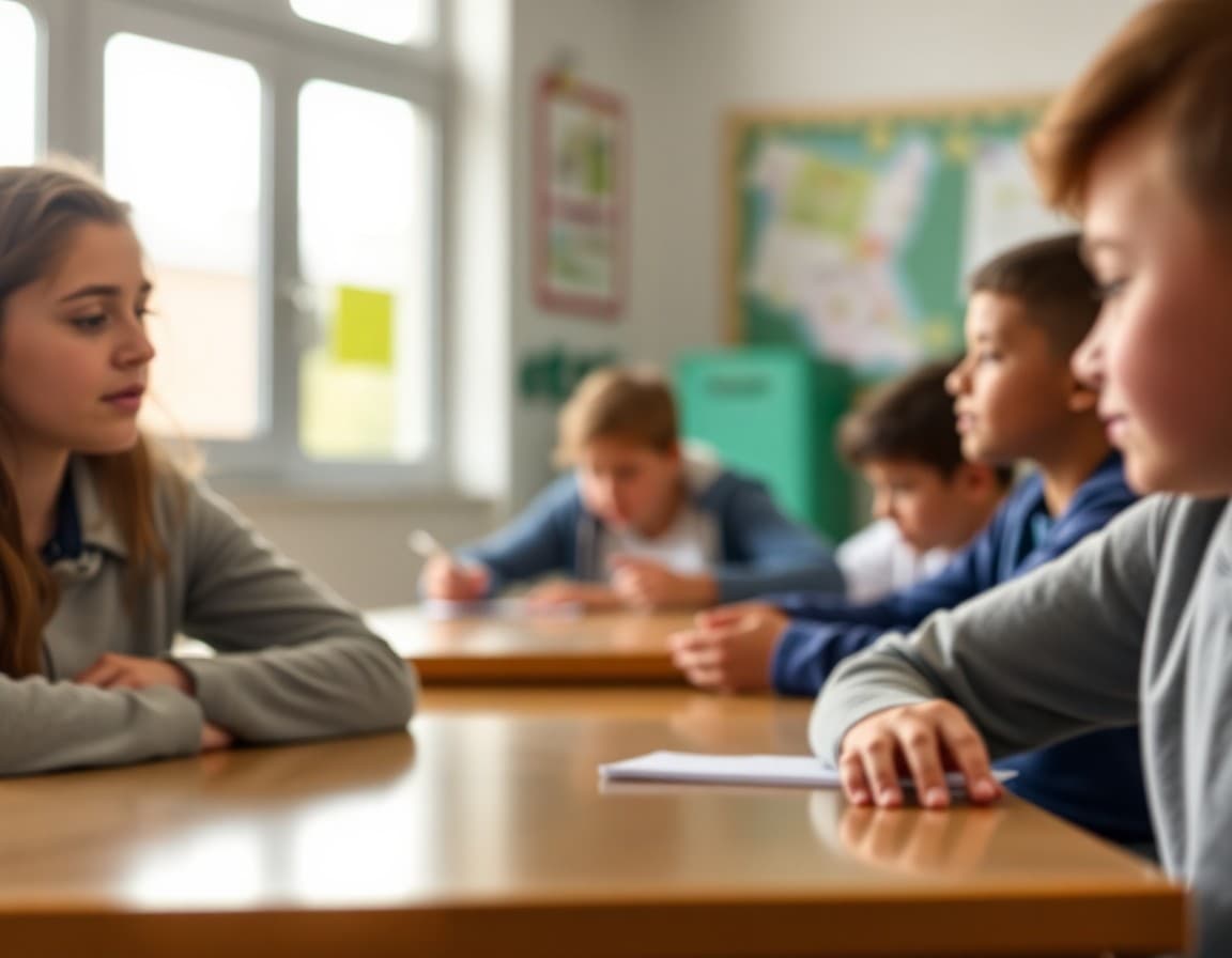 School newsletter section announcing community partnership with local faith organization for tutoring