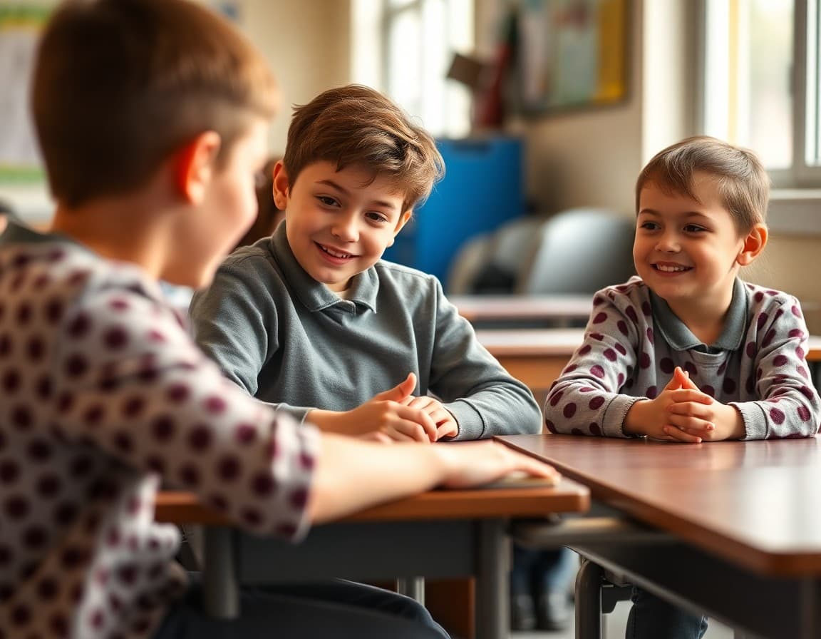 School newsletter section announcing new community partnership with local nonprofit organization