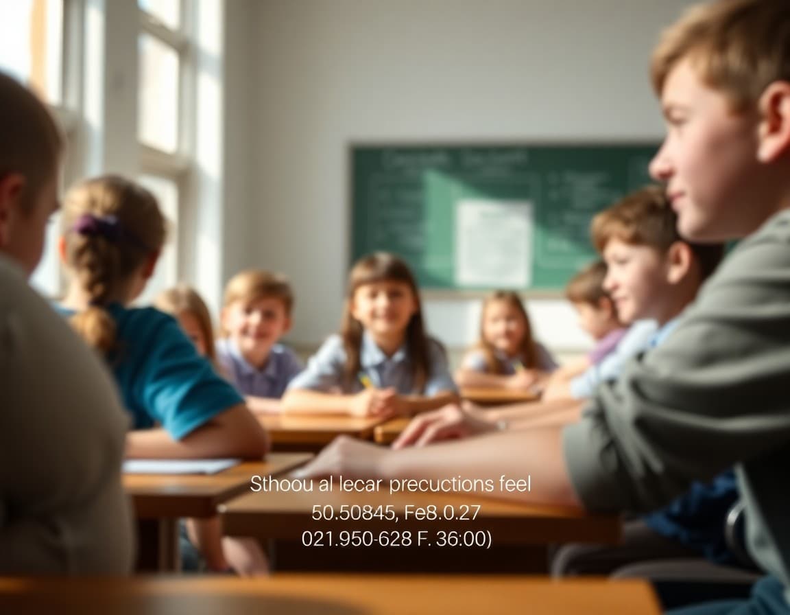 School newsletter footer showing a clean professional email signature block