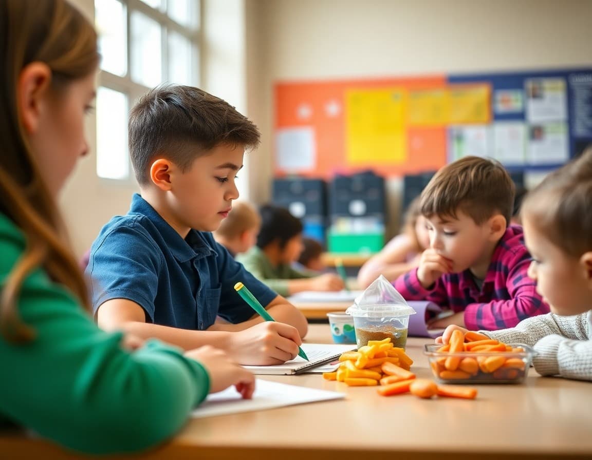School food allergy newsletter template communicating classroom safety protocols for parents