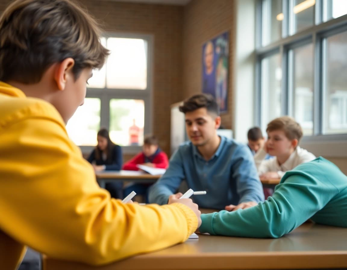 High school parent newsletter about teen sleep habits and academic performance with study schedule