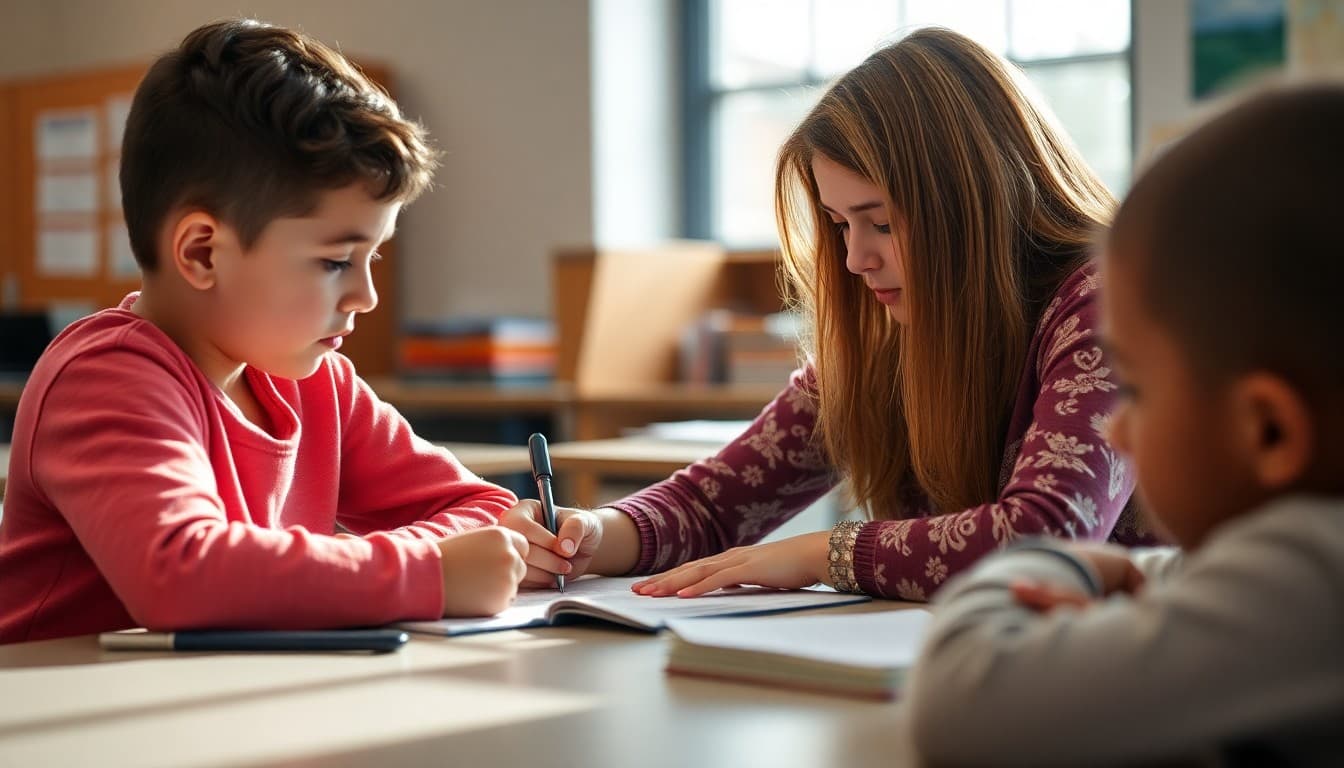 Middle school teacher in Georgia writing parent newsletter for grades 6-8 students