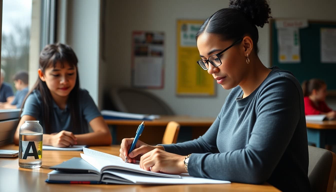 Illinois middle school teacher writing parent newsletter for diverse grades 6-8 families in Chicago