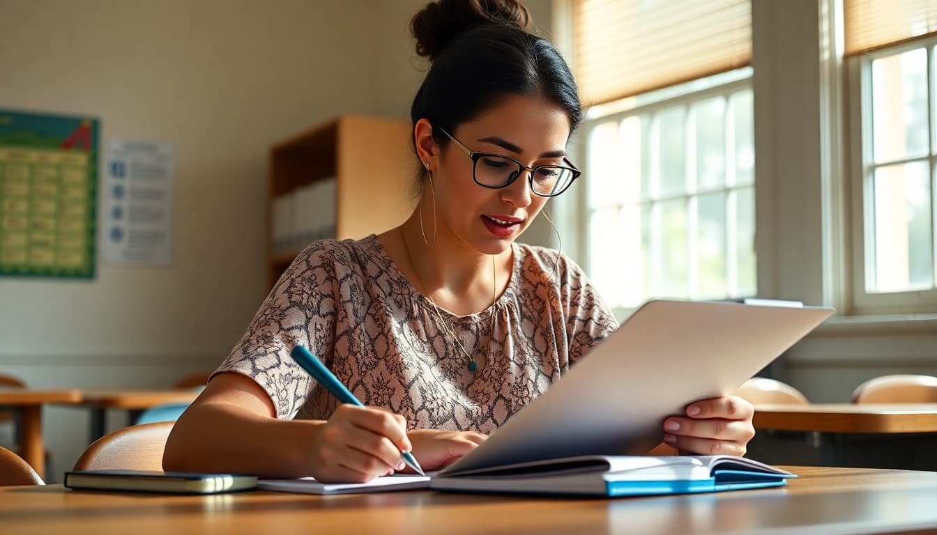 Louisiana middle school teacher writing parent newsletter for grades 6-8 families in Southern school