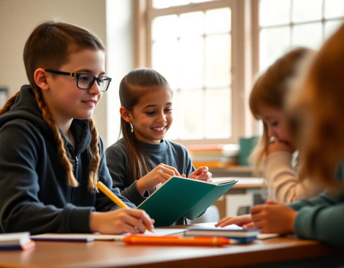 Gifted program newsletter update showing enrichment projects, competition opportunities, and curriculum extensions