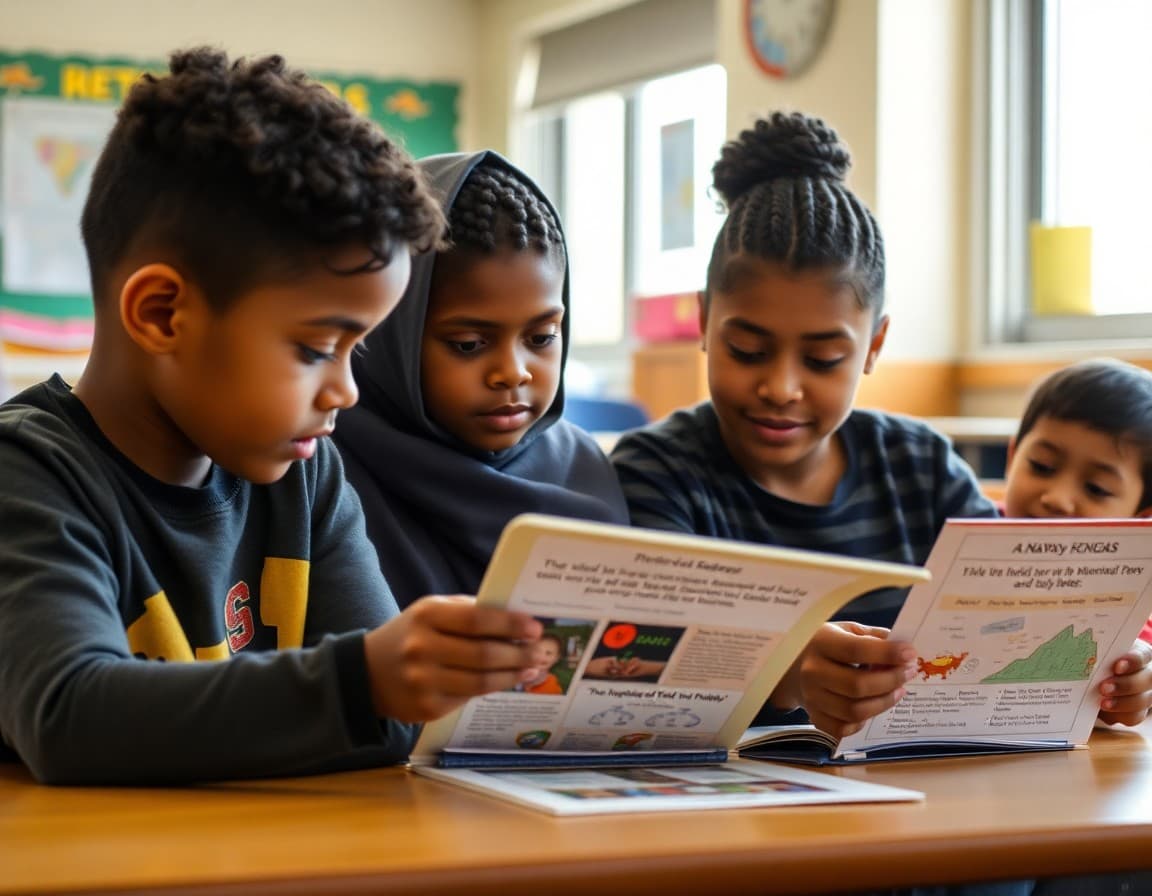 Multilingual Title I family engagement materials at a St. Paul Minnesota elementary school